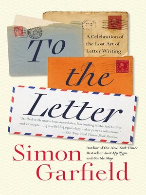 cover image of To the Letter